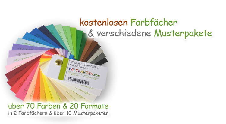 Farbfächer & Musterpakete